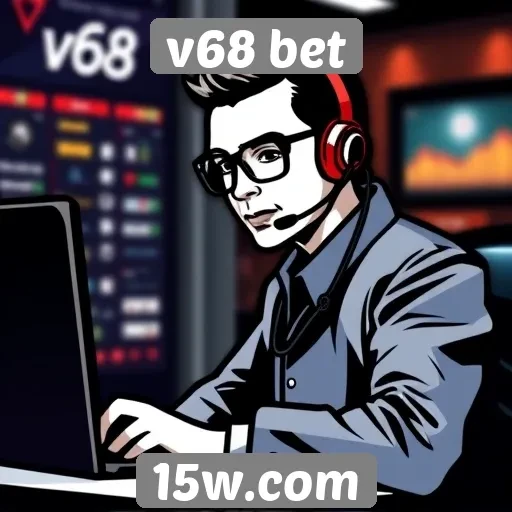 Suporte ao cliente no site v68 bet