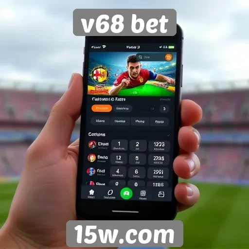 experiência móvel otimizada no site v68 bet