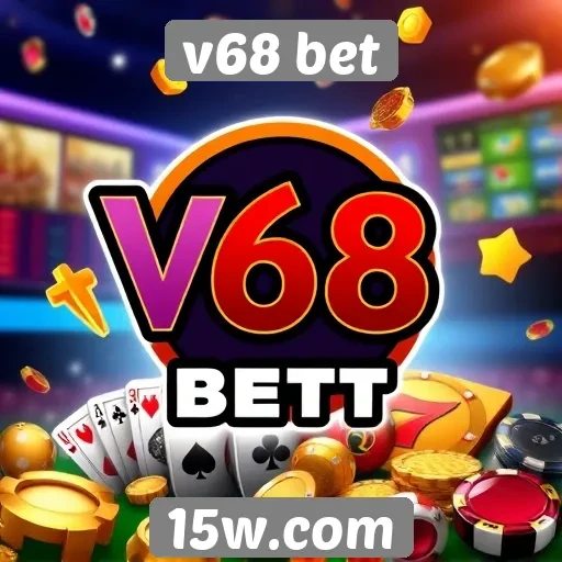 v68 bet amplia opções de jogos de cassino online
